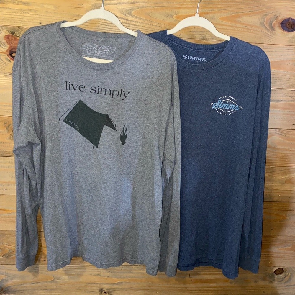 2 bundle long sleeve tee shirts